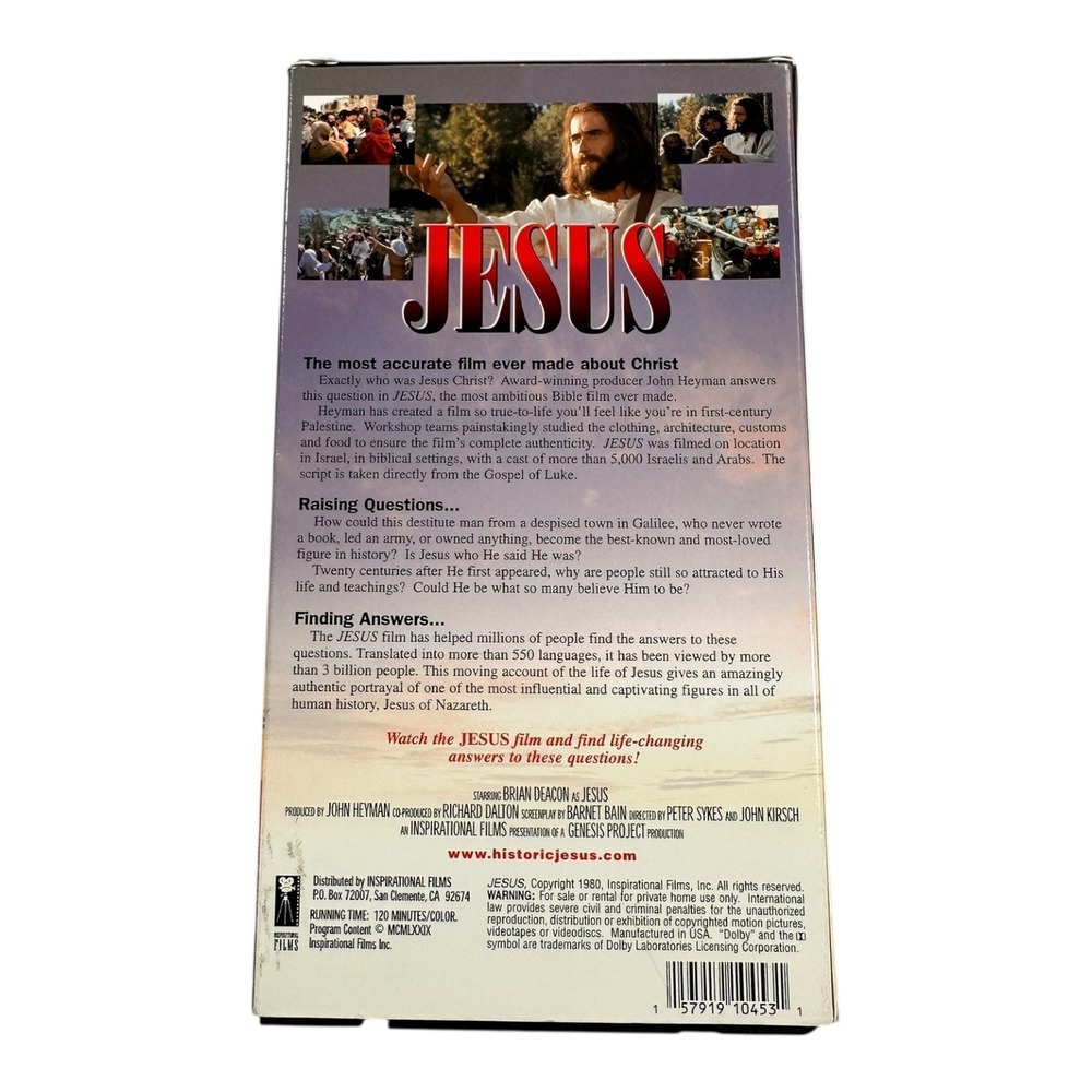 Reader's Digest Jesus and His Times VHS Box Set 3 Volume - Picture 8 of 9